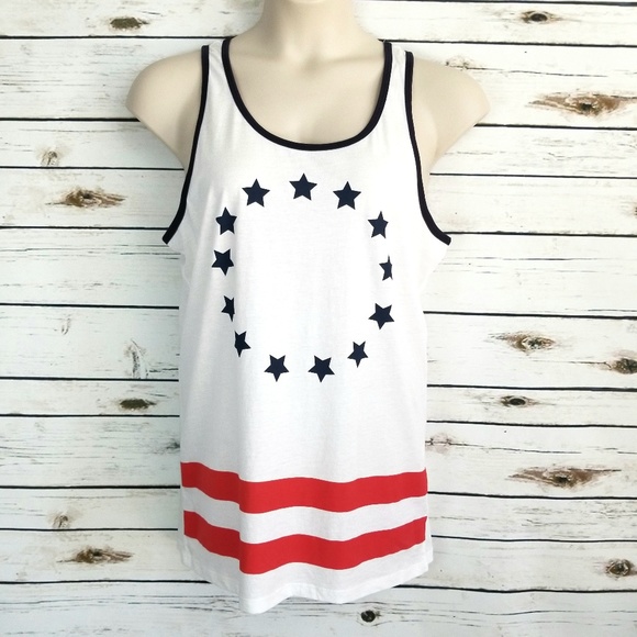 Alternative Other - Alternative Tank Top Large Stars Stripes